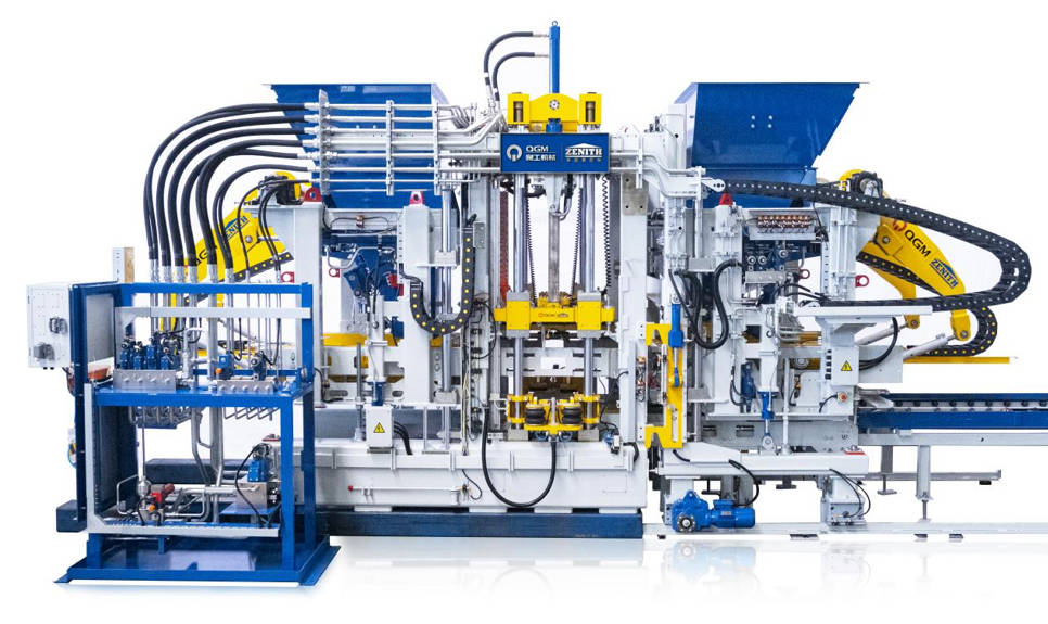Gevorderde baksteenmasjien vir hoëprestasie-betonblokke